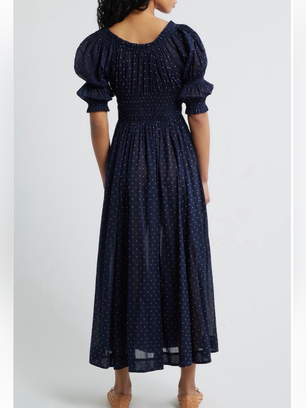 Doen Ischia Organic Cotton Midi Dress - Picture 2 of 8